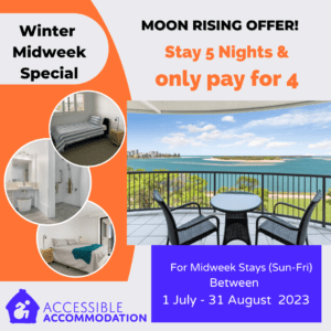 Moon Rising - Sunshine Coast (Golden Beach) Accessible Accommodation